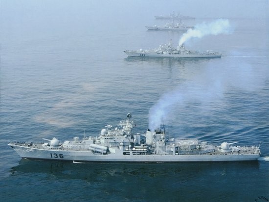 Biên đội tàu chiến Hạm đội Đông Hải, Hải quân Trung Quốc